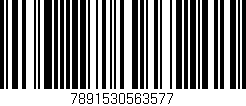 Código de barras (EAN, GTIN, SKU, ISBN): '7891530563577'