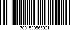 Código de barras (EAN, GTIN, SKU, ISBN): '7891530565021'