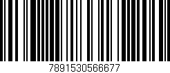 Código de barras (EAN, GTIN, SKU, ISBN): '7891530566677'