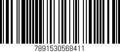 Código de barras (EAN, GTIN, SKU, ISBN): '7891530568411'