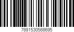 Código de barras (EAN, GTIN, SKU, ISBN): '7891530568695'