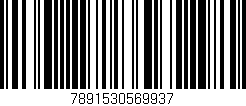 Código de barras (EAN, GTIN, SKU, ISBN): '7891530569937'