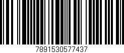 Código de barras (EAN, GTIN, SKU, ISBN): '7891530577437'