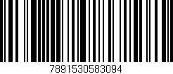 Código de barras (EAN, GTIN, SKU, ISBN): '7891530583094'