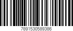 Código de barras (EAN, GTIN, SKU, ISBN): '7891530589386'