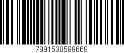 Código de barras (EAN, GTIN, SKU, ISBN): '7891530589669'