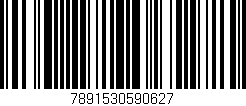 Código de barras (EAN, GTIN, SKU, ISBN): '7891530590627'