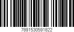 Código de barras (EAN, GTIN, SKU, ISBN): '7891530591822'