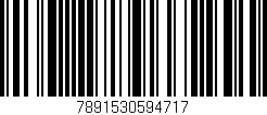 Código de barras (EAN, GTIN, SKU, ISBN): '7891530594717'