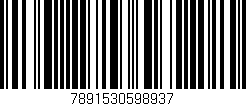 Código de barras (EAN, GTIN, SKU, ISBN): '7891530598937'