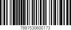 Código de barras (EAN, GTIN, SKU, ISBN): '7891530600173'