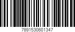 Código de barras (EAN, GTIN, SKU, ISBN): '7891530601347'