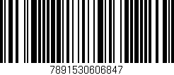 Código de barras (EAN, GTIN, SKU, ISBN): '7891530606847'