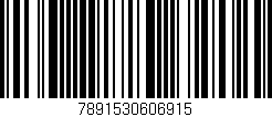 Código de barras (EAN, GTIN, SKU, ISBN): '7891530606915'