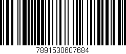 Código de barras (EAN, GTIN, SKU, ISBN): '7891530607684'