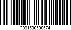 Código de barras (EAN, GTIN, SKU, ISBN): '7891530608674'