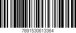 Código de barras (EAN, GTIN, SKU, ISBN): '7891530613364'