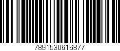 Código de barras (EAN, GTIN, SKU, ISBN): '7891530616877'