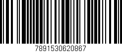 Código de barras (EAN, GTIN, SKU, ISBN): '7891530620867'