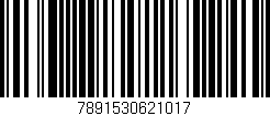 Código de barras (EAN, GTIN, SKU, ISBN): '7891530621017'