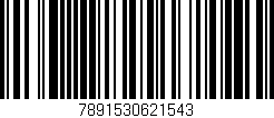 Código de barras (EAN, GTIN, SKU, ISBN): '7891530621543'