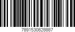 Código de barras (EAN, GTIN, SKU, ISBN): '7891530628887'