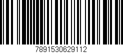 Código de barras (EAN, GTIN, SKU, ISBN): '7891530629112'