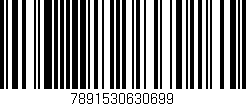 Código de barras (EAN, GTIN, SKU, ISBN): '7891530630699'