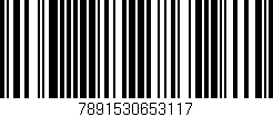 Código de barras (EAN, GTIN, SKU, ISBN): '7891530653117'