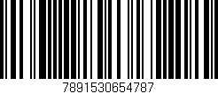 Código de barras (EAN, GTIN, SKU, ISBN): '7891530654787'