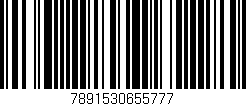 Código de barras (EAN, GTIN, SKU, ISBN): '7891530655777'