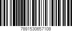 Código de barras (EAN, GTIN, SKU, ISBN): '7891530657108'