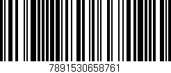 Código de barras (EAN, GTIN, SKU, ISBN): '7891530658761'