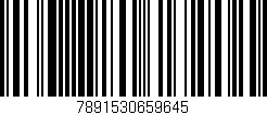 Código de barras (EAN, GTIN, SKU, ISBN): '7891530659645'