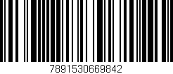 Código de barras (EAN, GTIN, SKU, ISBN): '7891530669842'