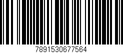 Código de barras (EAN, GTIN, SKU, ISBN): '7891530677564'