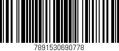 Código de barras (EAN, GTIN, SKU, ISBN): '7891530690778'