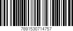 Código de barras (EAN, GTIN, SKU, ISBN): '7891530714757'