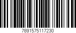 Código de barras (EAN, GTIN, SKU, ISBN): '7891575117230'