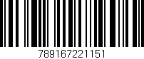 Código de barras (EAN, GTIN, SKU, ISBN): '789167221151'