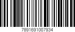 Código de barras (EAN, GTIN, SKU, ISBN): '7891691007934'