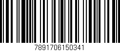 Código de barras (EAN, GTIN, SKU, ISBN): '7891706150341'