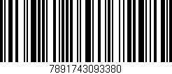 Código de barras (EAN, GTIN, SKU, ISBN): '7891743093380'