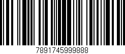 Código de barras (EAN, GTIN, SKU, ISBN): '7891745999888'