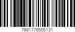 Código de barras (EAN, GTIN, SKU, ISBN): '7891778505131'