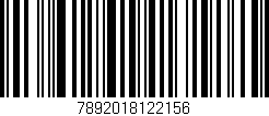 Código de barras (EAN, GTIN, SKU, ISBN): '7892018122156'