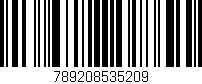 Código de barras (EAN, GTIN, SKU, ISBN): '789208535209'