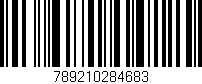 Código de barras (EAN, GTIN, SKU, ISBN): '789210284683'