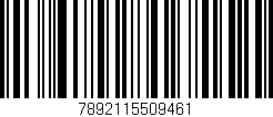 Código de barras (EAN, GTIN, SKU, ISBN): '7892115509461'