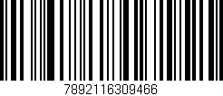 Código de barras (EAN, GTIN, SKU, ISBN): '7892116309466'